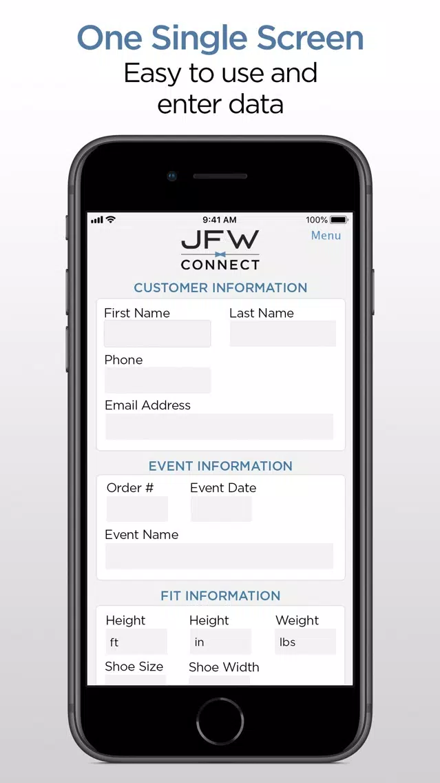 Tangkapan skrin JFW Connect