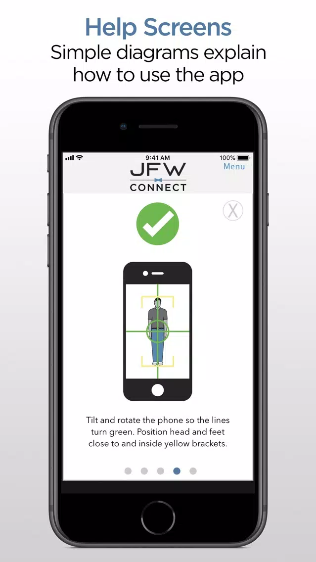 Tangkapan skrin JFW Connect