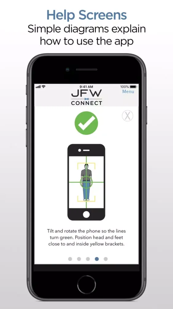 Ảnh chụp màn hình của JFW Connect