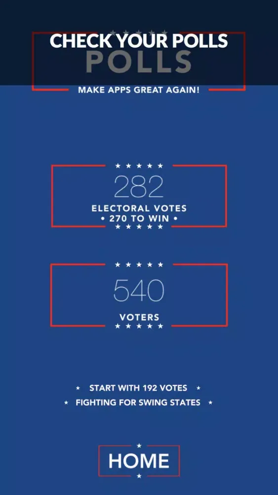 Captures d'écran de Trump Elect