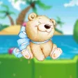 Wild bear-bear family Wild bear-bear family