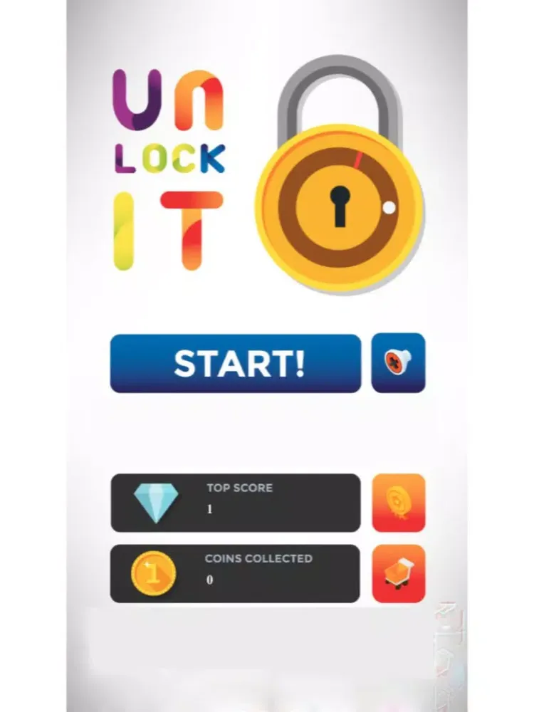 Simulated fingerprint lock-unlock iPad  스크린샷