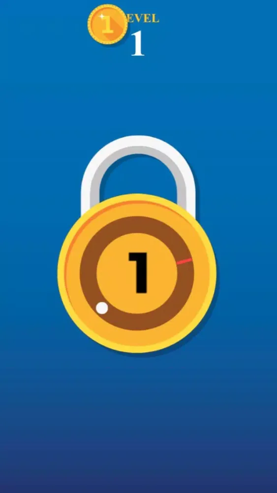 Simulated fingerprint lock-unlock 스크린샷