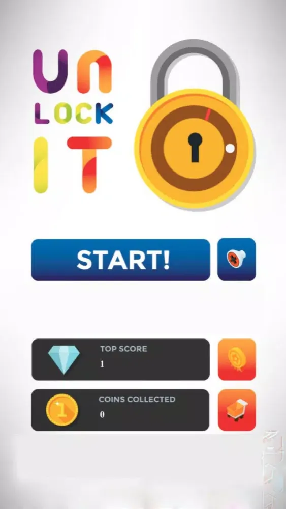 Simulated fingerprint lock-unlock 스크린샷