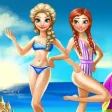 Start for the Beach-the beach dress up
