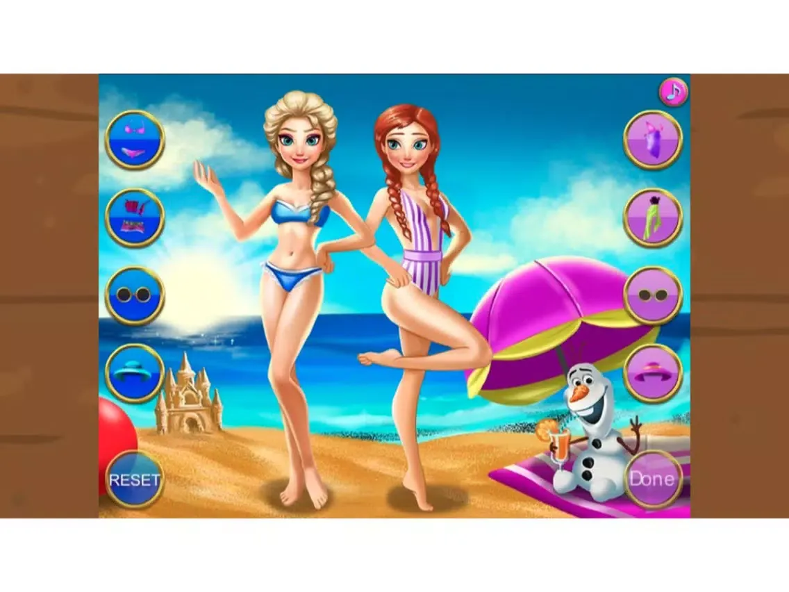 Start for the Beach-the beach dress up iPad  سکرین شاٹس
