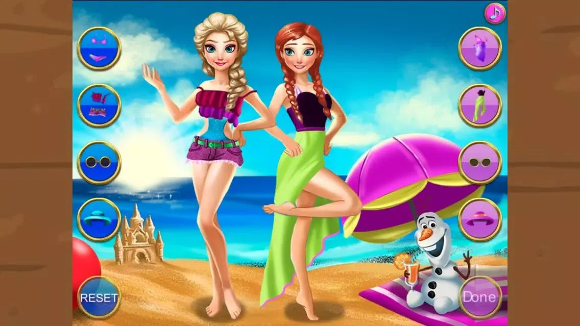 Start for the Beach-the beach dress up سکرین شاٹس