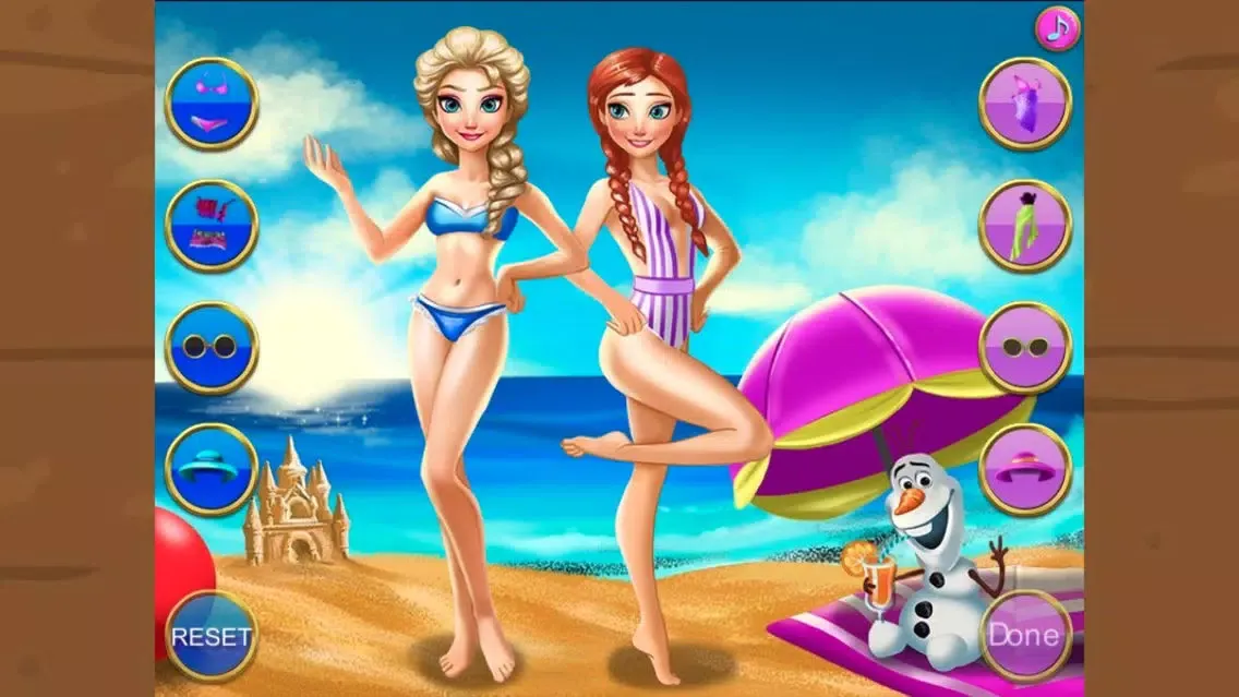 Start for the Beach-the beach dress up سکرین شاٹس