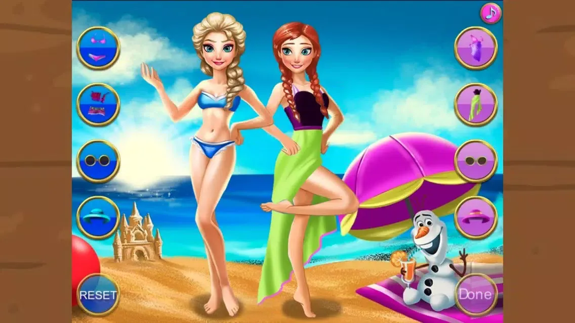 Start for the Beach-the beach dress up سکرین شاٹس