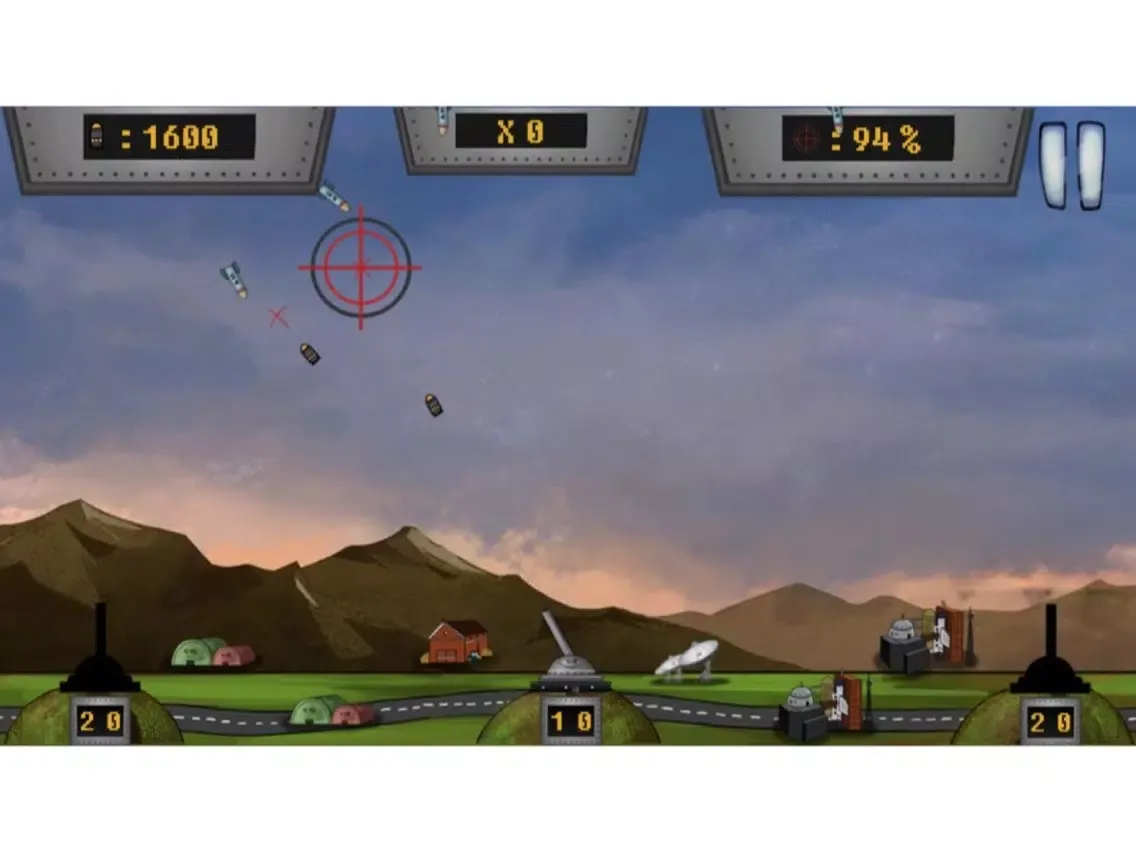 تصاویر Missile wars-attack of the aliens iPad 