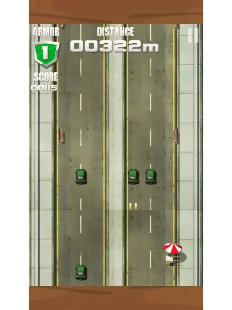 Crazy road-way racing iPad  スクリーンショット