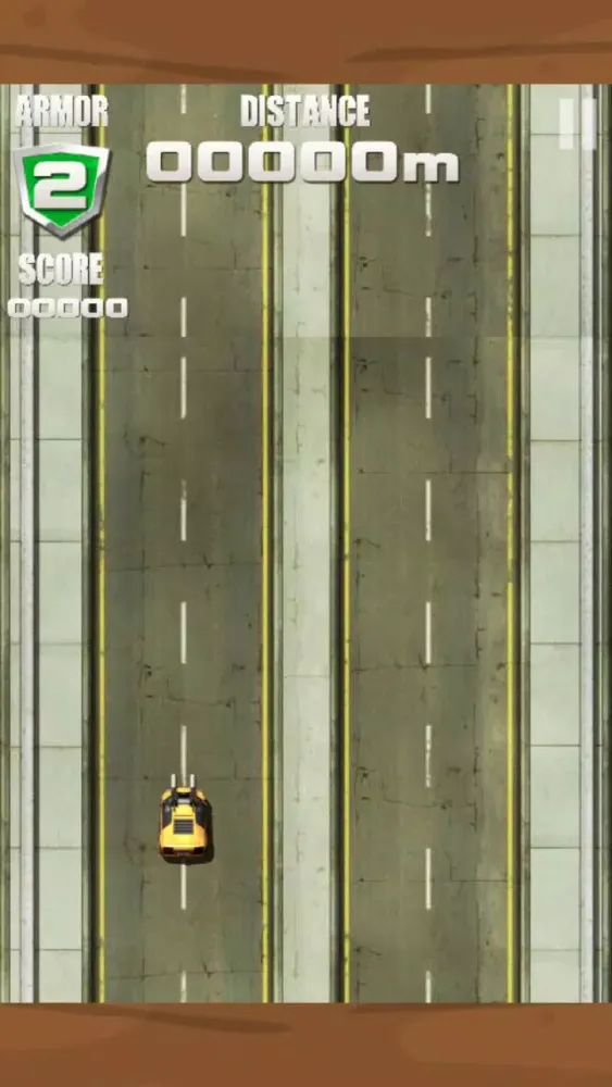 Crazy road-way racing スクリーンショット