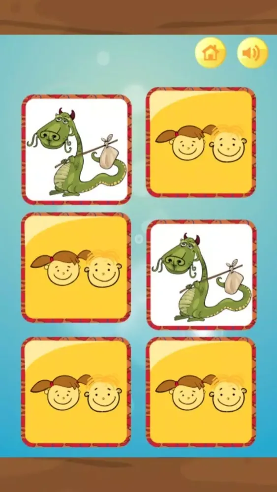 Скриншоты Monster memory card-memory card game