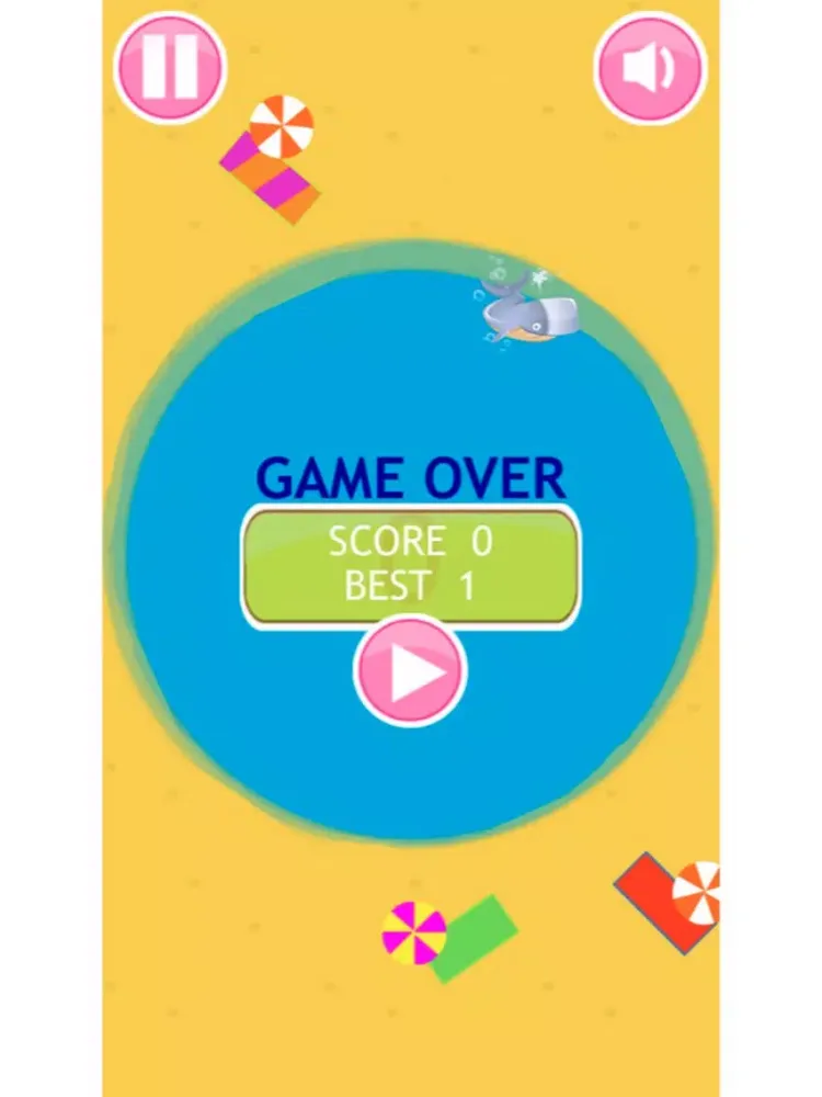 Dolphin ball-Dolphin jumping games iPad  스크린샷