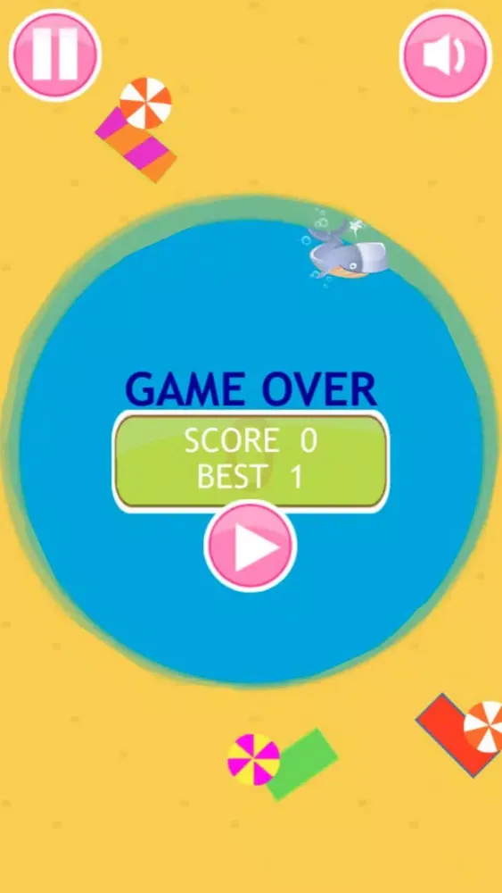 Dolphin ball-Dolphin jumping games 스크린샷