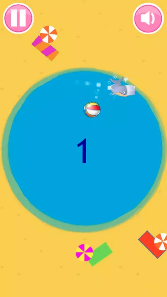 Dolphin ball-Dolphin jumping games 스크린샷