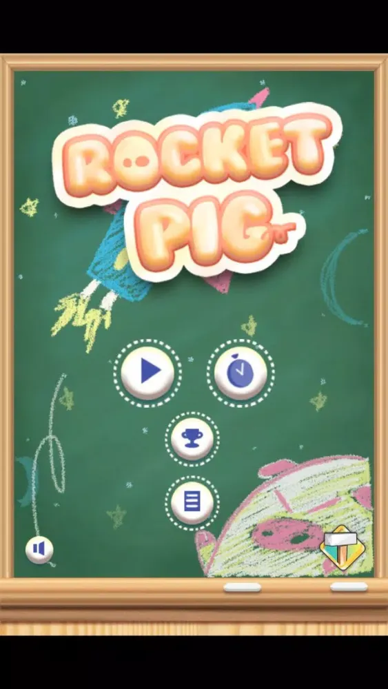 Tangkapan layar Leap-rocket pig flying pig