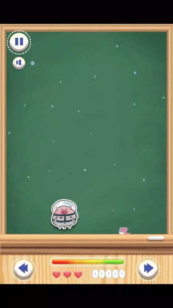 Tangkapan layar Leap-rocket pig flying pig