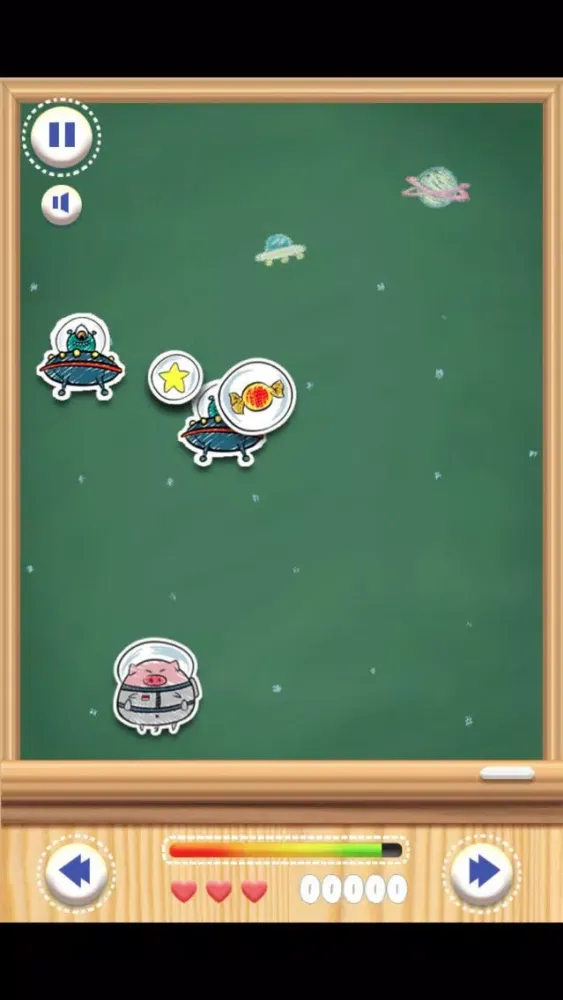 Tangkapan layar Leap-rocket pig flying pig