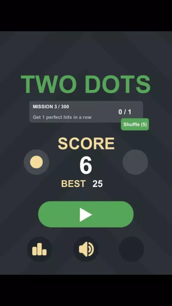 Two balls colliding--have a special game of skill スクリーンショット