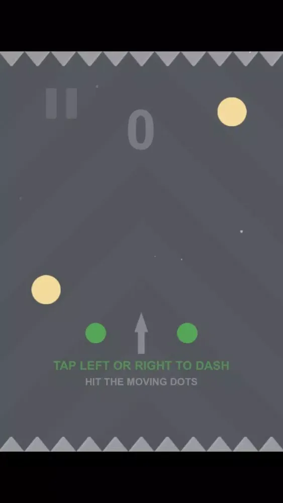 Two balls colliding--have a special game of skill スクリーンショット