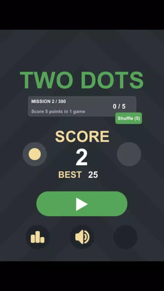 Two balls colliding--have a special game of skill スクリーンショット