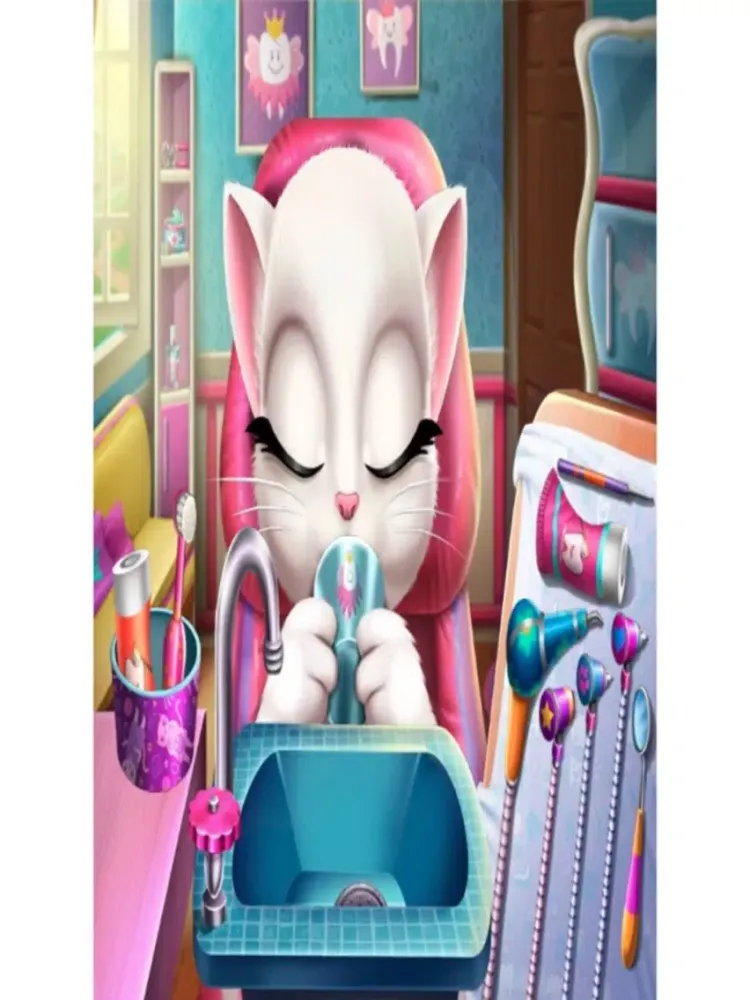 Cat dental-animal doctor crazy clinic iPad  Ekran Görüntüleri