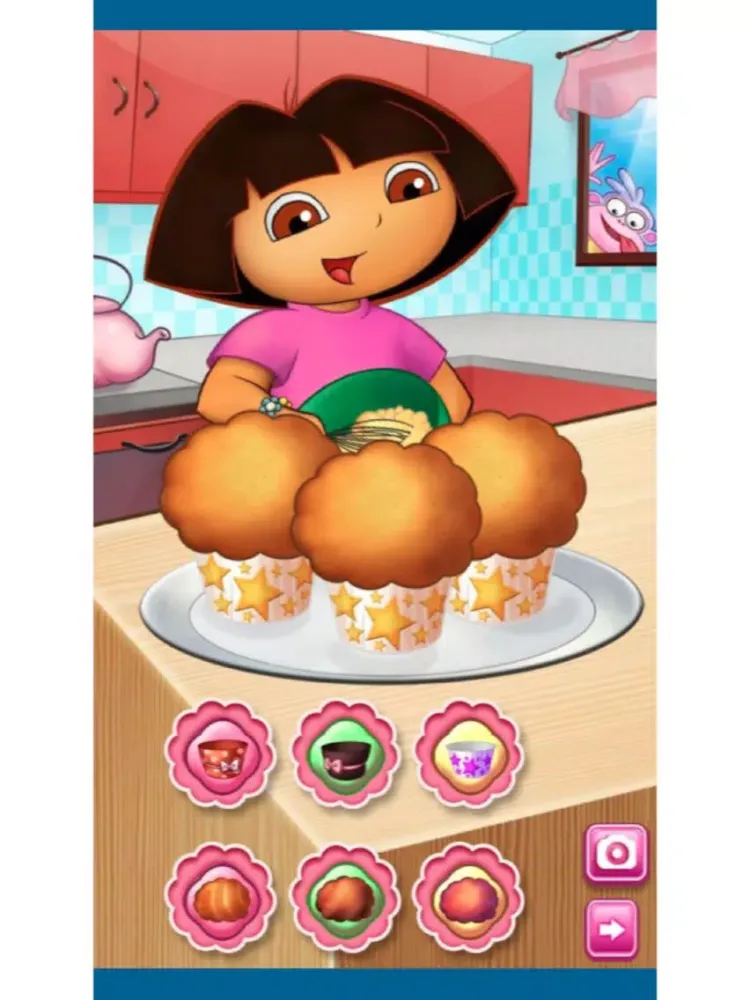 Скриншоты Beautiful cupcakes-cake cooking game for girls iPad 