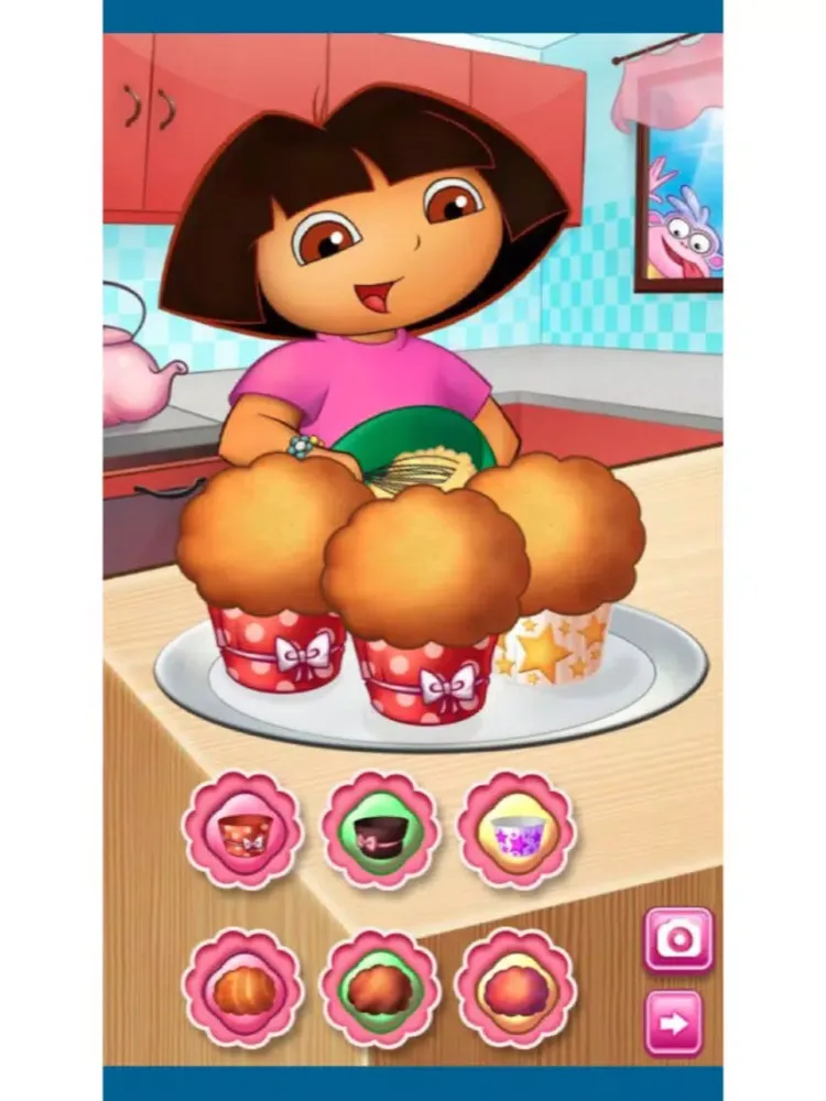 Скриншоты Beautiful cupcakes-cake cooking game for girls iPad 