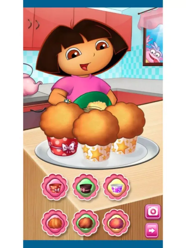 Скриншоты Beautiful cupcakes-cake cooking game for girls iPad 