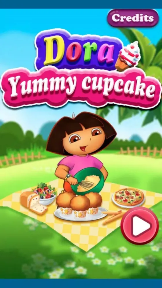 Скриншоты Beautiful cupcakes-cake cooking game for girls