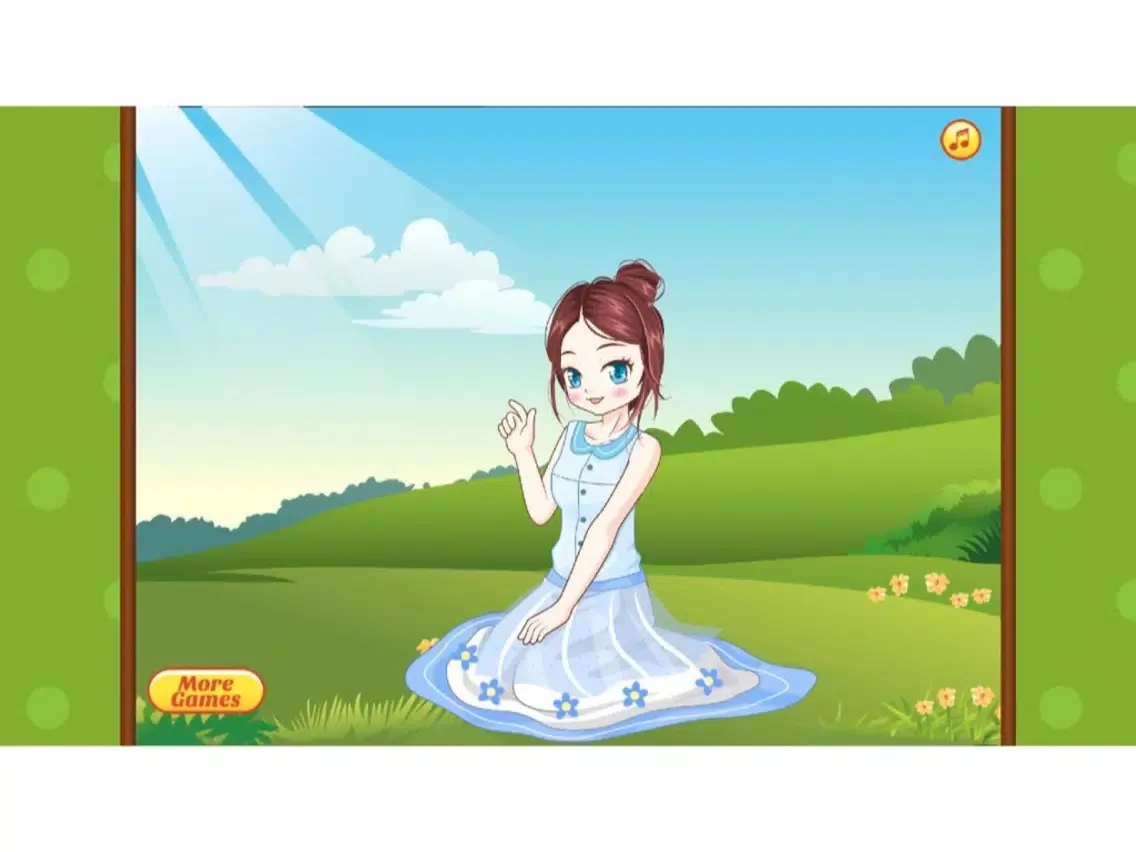Sprouting girls daily iPad  스크린샷