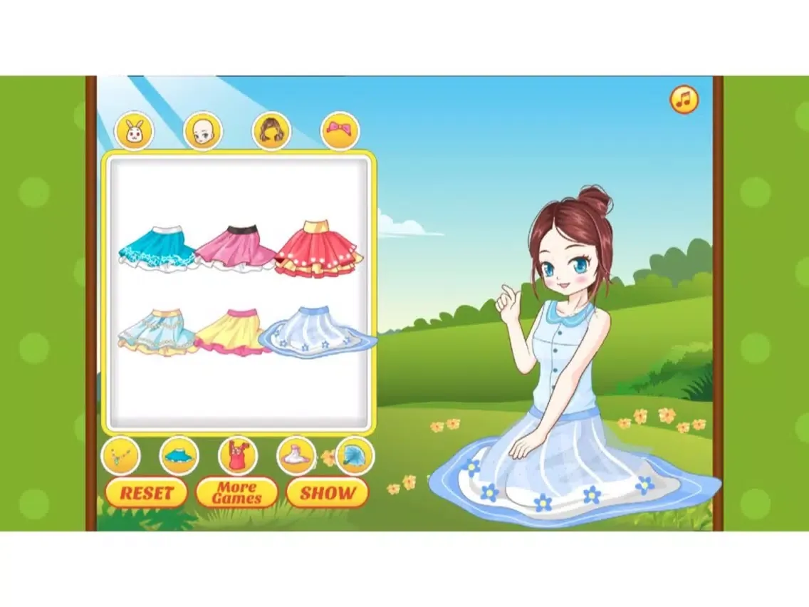 Sprouting girls daily iPad  스크린샷