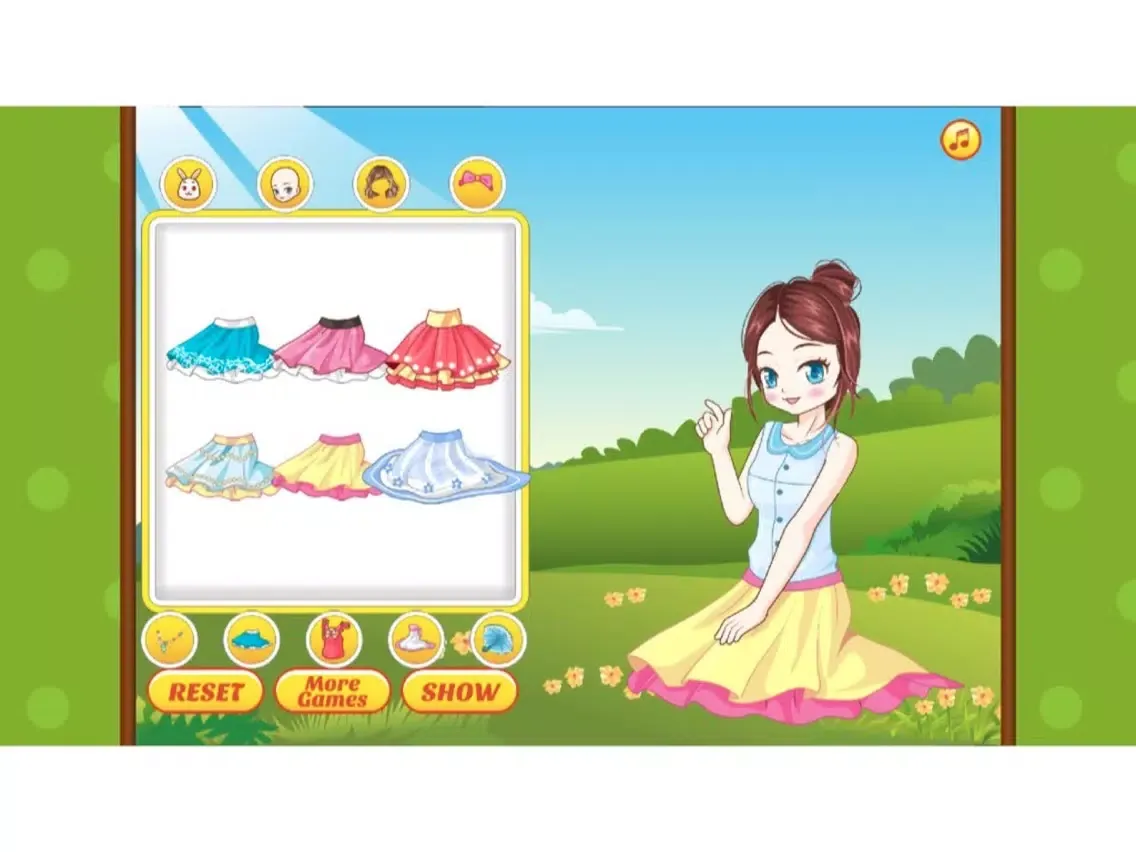 Sprouting girls daily iPad  스크린샷