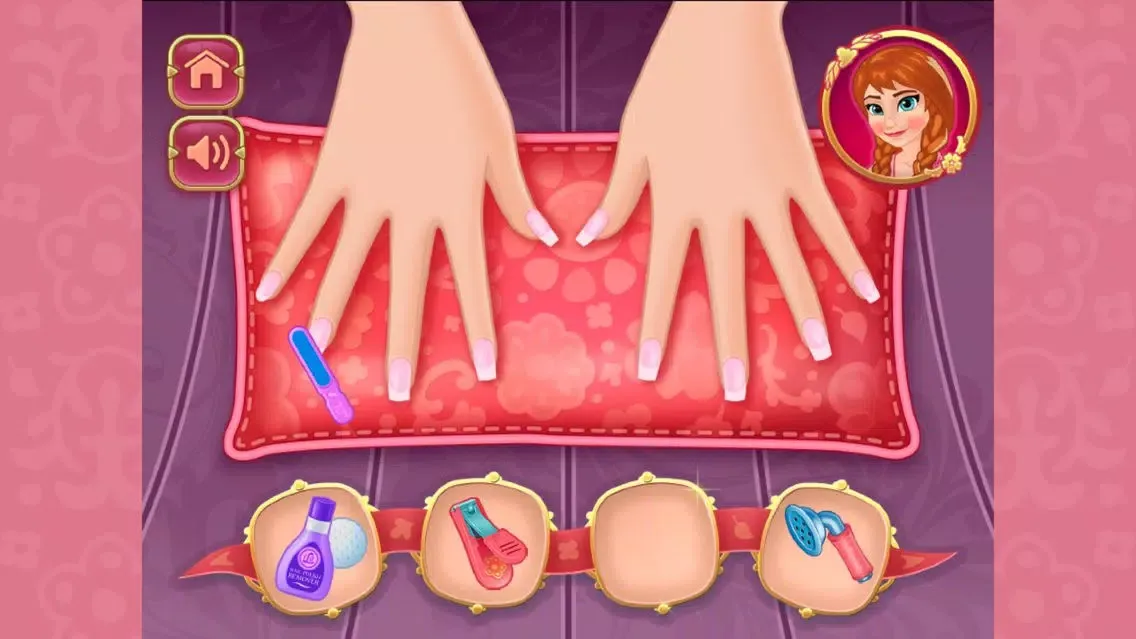 Capturas de pantalla de Girl nail art-nail art DIY tutorial by Robby