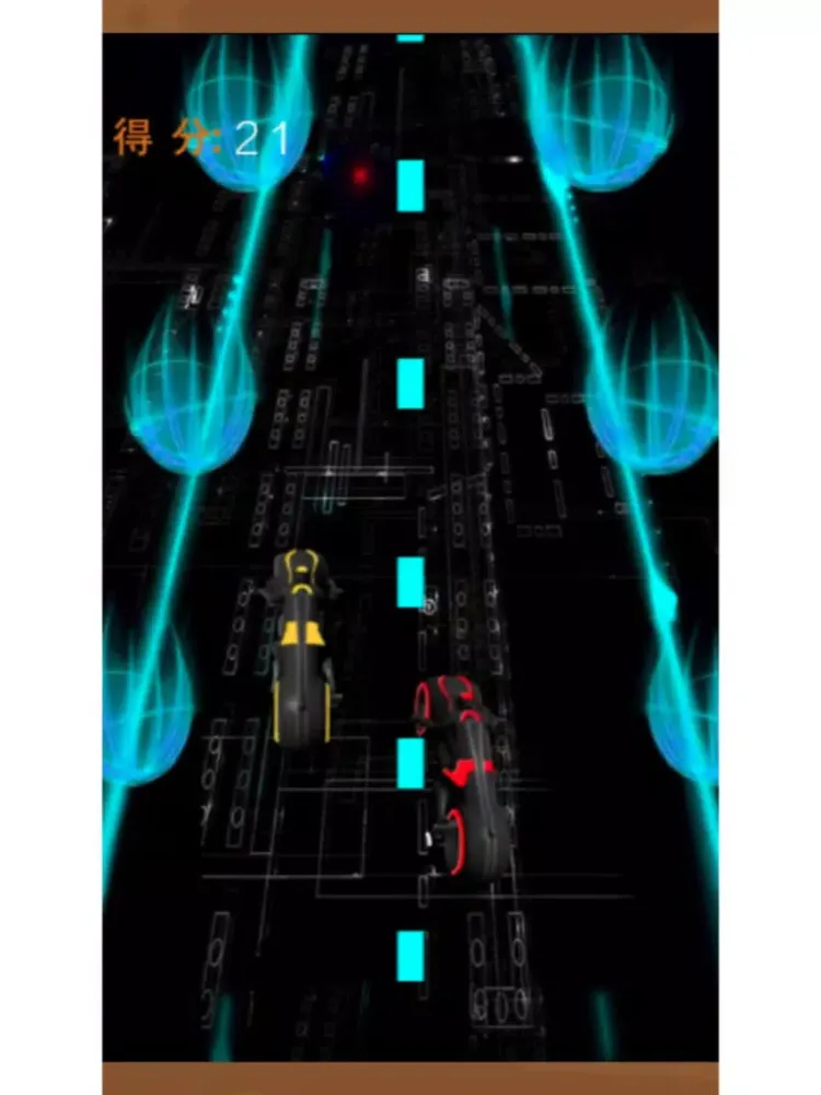 ภาพหน้าจอของ Track motorcycles-mini game biker iPad 