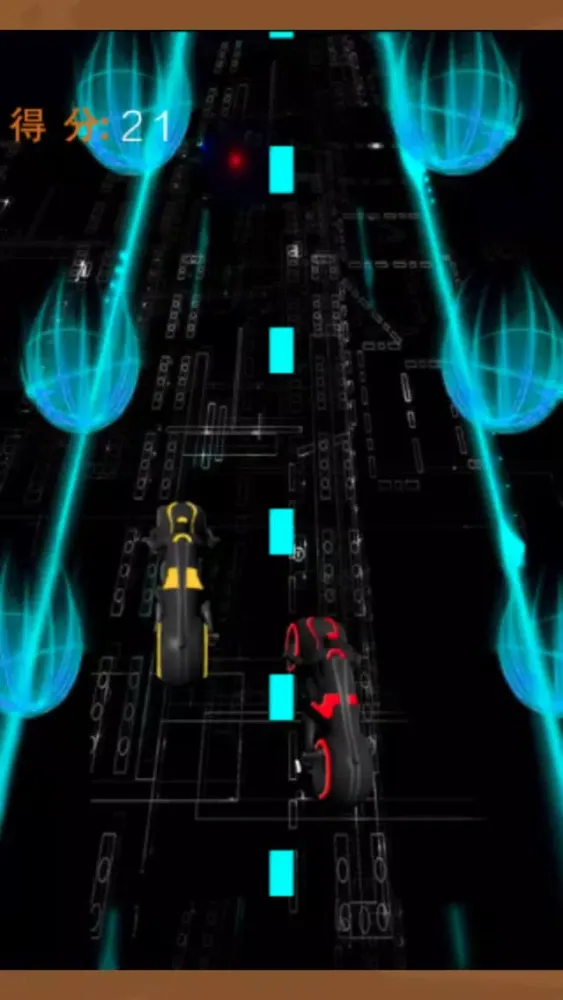 ภาพหน้าจอของ Track motorcycles-mini game biker