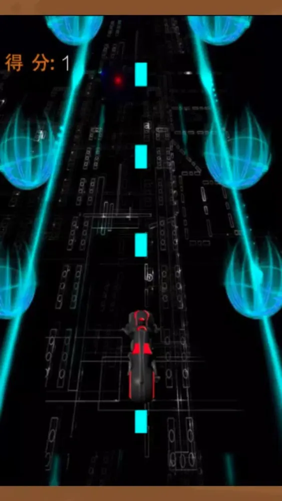 ภาพหน้าจอของ Track motorcycles-mini game biker