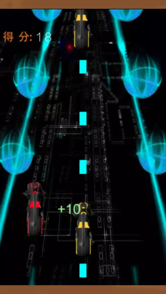 ภาพหน้าจอของ Track motorcycles-mini game biker