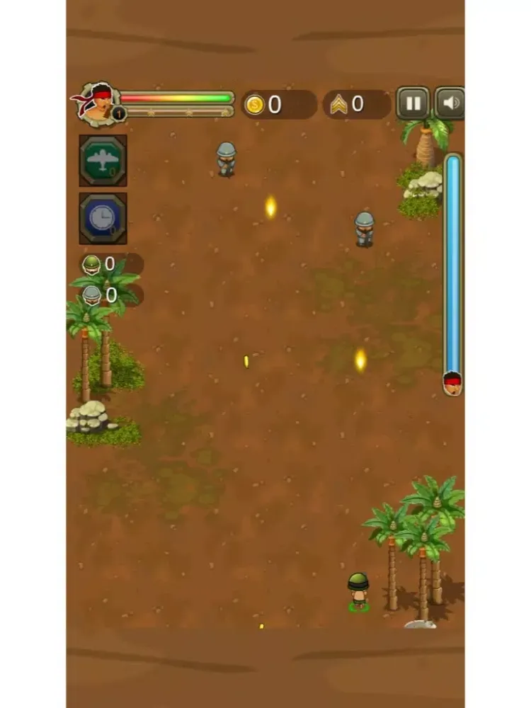 炮火英雄 - 横版射击,闯关,街机游戏 iPad  스크린샷