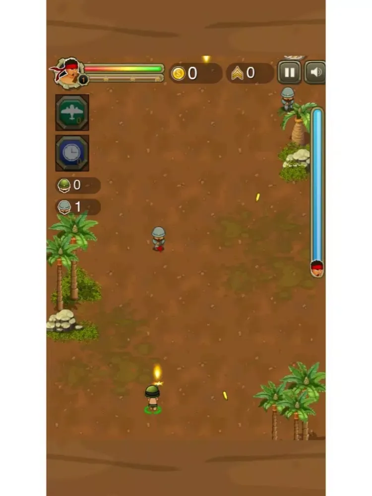 炮火英雄 - 横版射击,闯关,街机游戏 iPad  스크린샷
