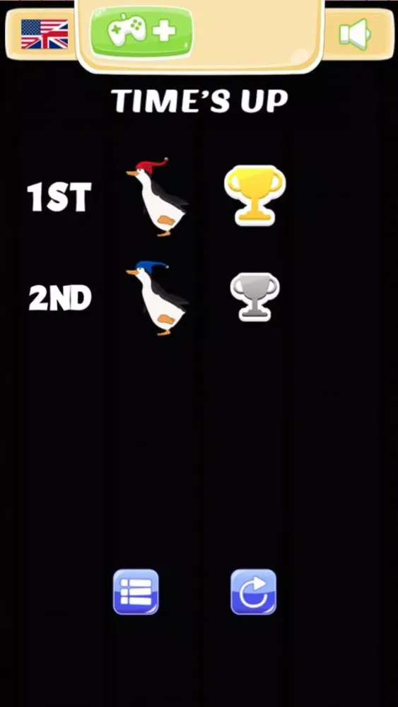 Penguin race-a has a flying dream Penguin Screenshots
