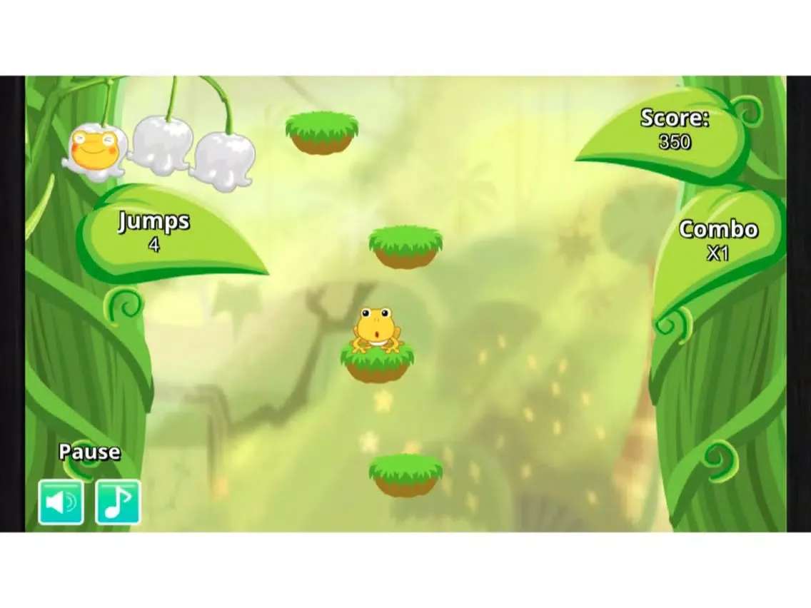 Tangkapan layar Frog jumping frogs-super casual iPad 
