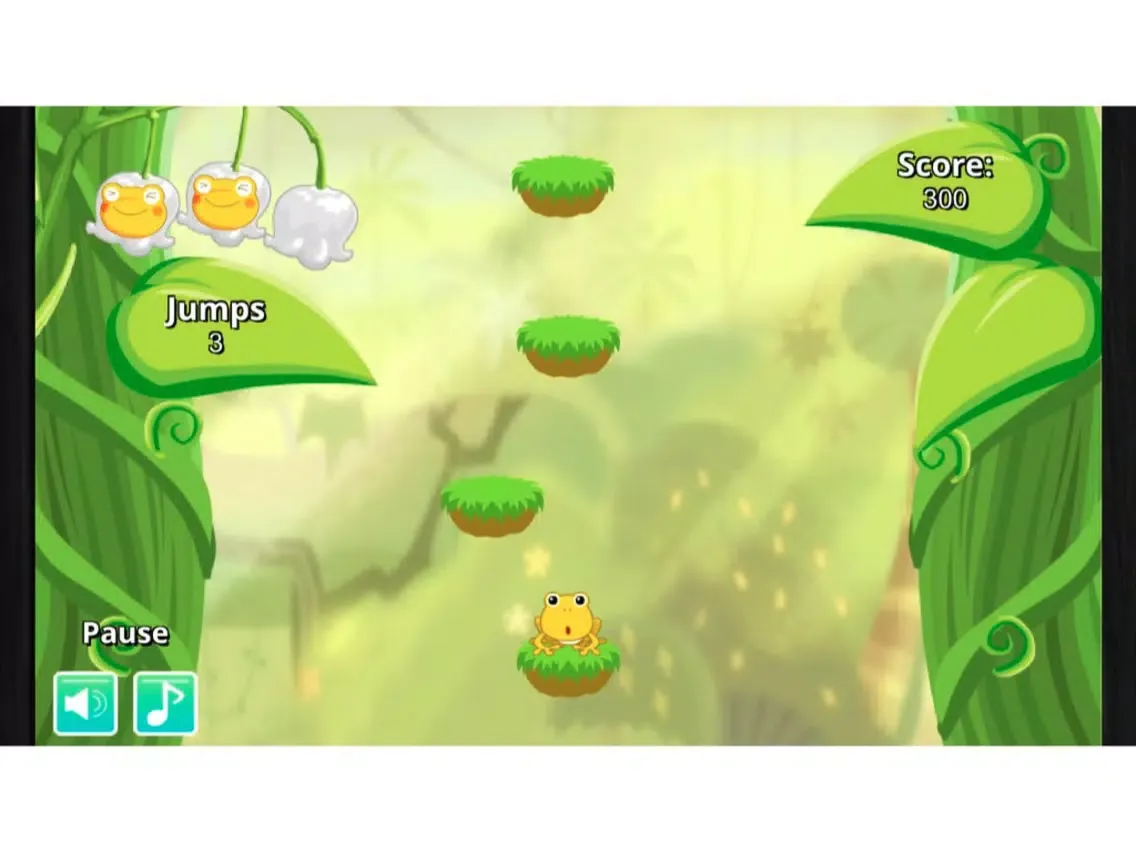 Tangkapan layar Frog jumping frogs-super casual iPad 