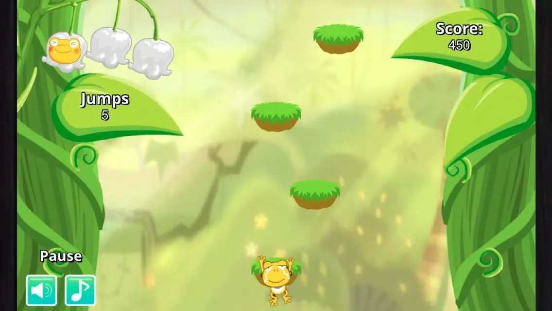 Tangkapan layar Frog jumping frogs-super casual