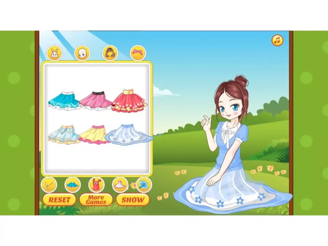 Captures d'écran de Girls mind-controlled new era of cute girls iPad 