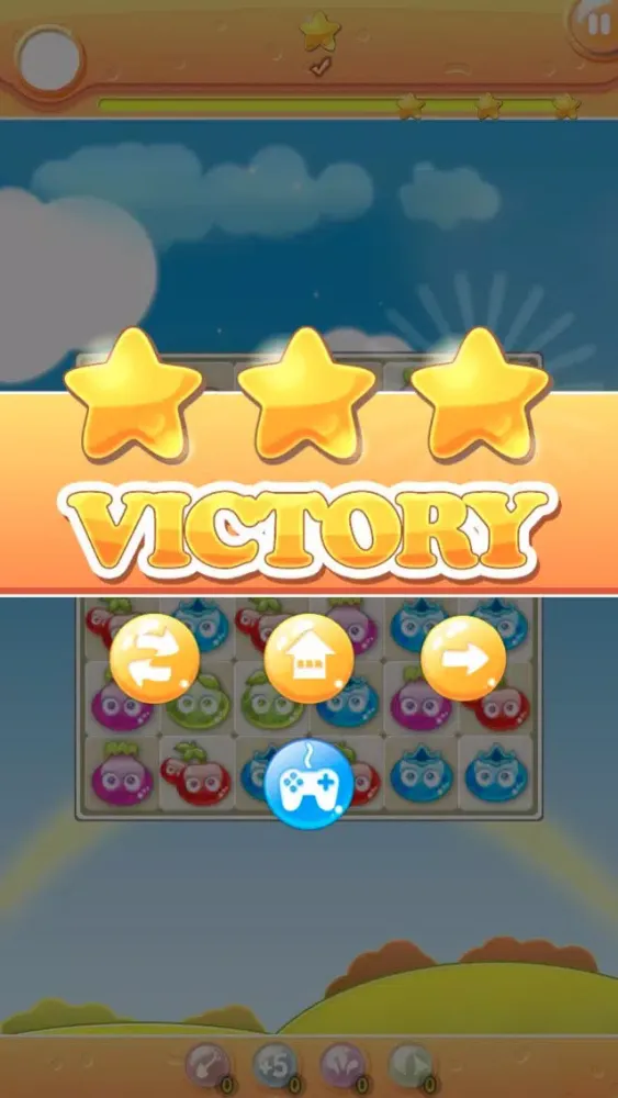 ภาพหน้าจอของ Fruit adventure-Samurai cut fruit expert