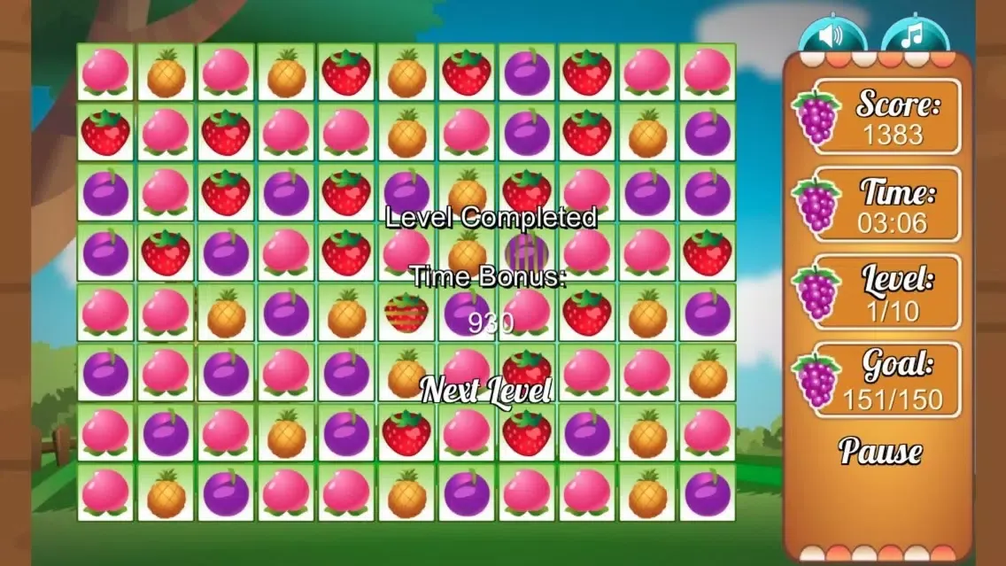 Capturas de pantalla de Fruit-flip game memory brain trainer