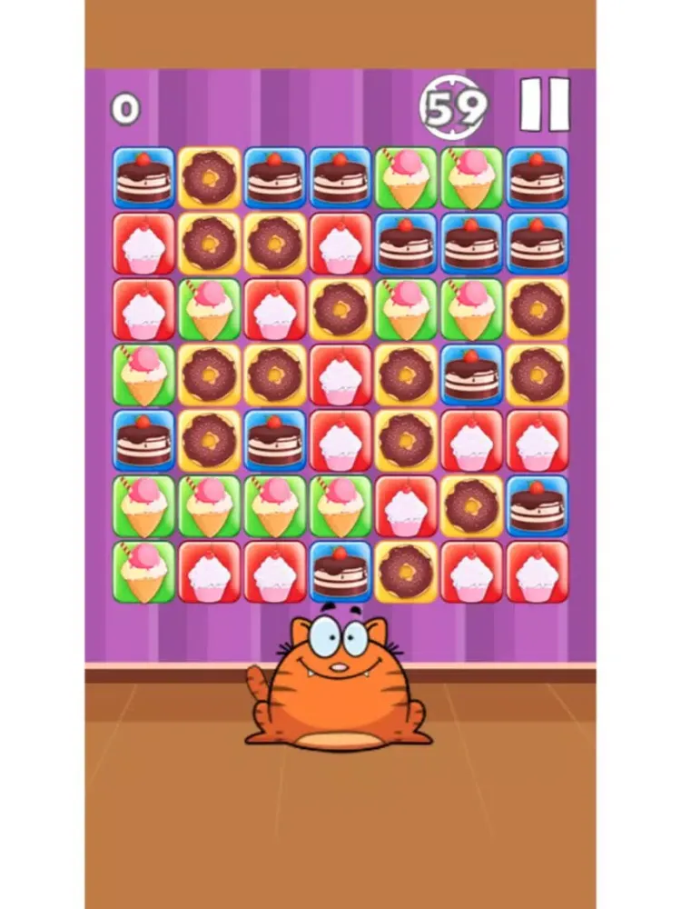 Ảnh chụp màn hình của Greedy cat-cat cute life iPad 