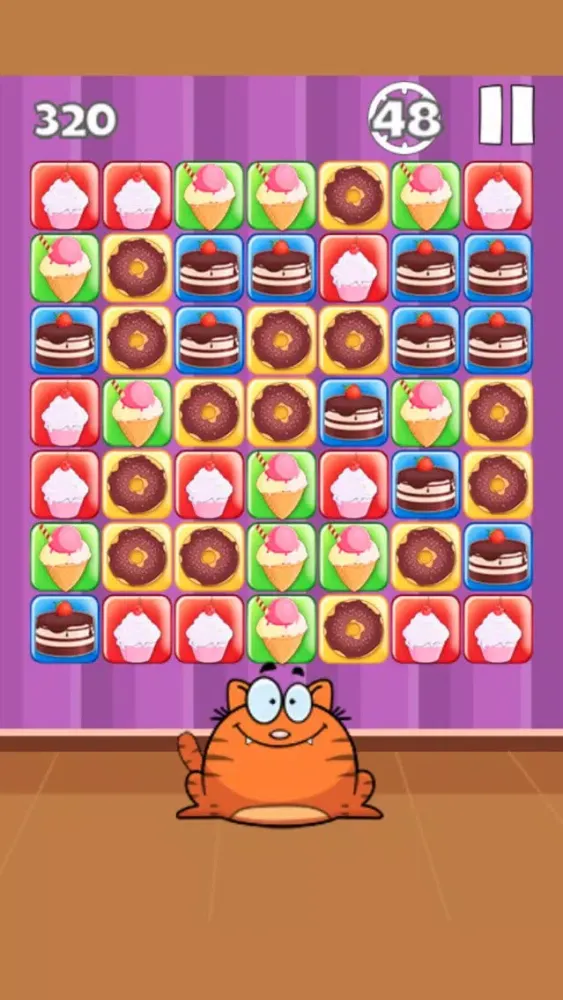 Ảnh chụp màn hình của Greedy cat-cat cute life